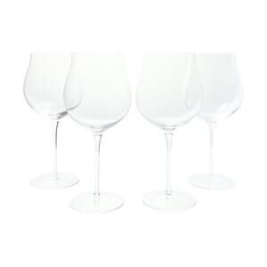 Williams-Sonoma “Reserve” Set of 4 Grand Cru Wine Glasses 10” 25oz Signed